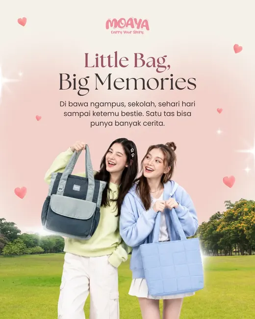 Little Bag, Big Memories — Gia Tote dan Kala Quilted Tote