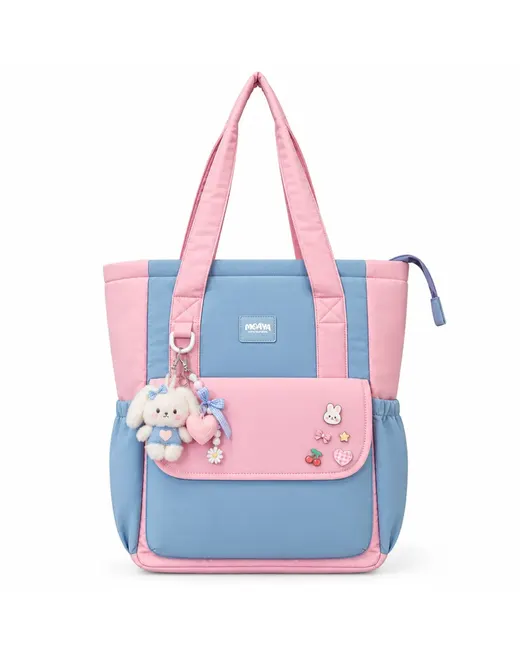 Gia Tote Bag warna pink blue
