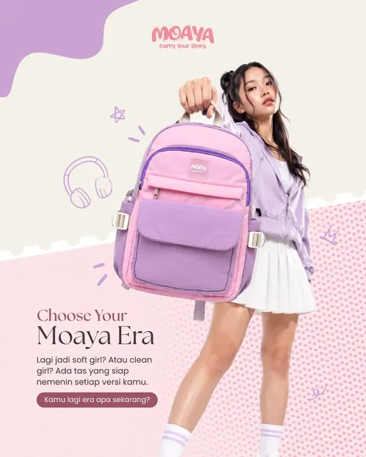 Lula Backpack — Pink Lilac